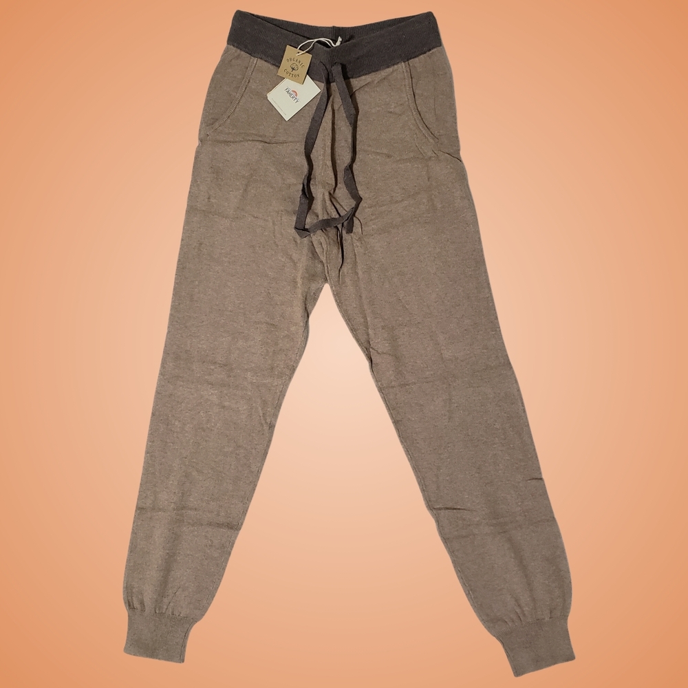 Faherty Surf Sweater Joggers Women XS Fireside Pockets Organic Cotton/Cashmere🍂